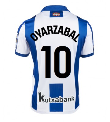 Real Sociedad Mikel Oyarzabal #10 Primera Equipación 2024-25 Manga Corta